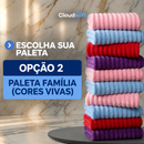 Kit 10 Toalhas Premium Banhão + 10 de Rosto (BRINDE) | CloudSoft™ – Algodão Turco