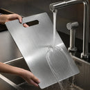 (COMPRE 1 E LEVE 3) Tábua de Inox Puro Anti-Bacteriana • TitaniumCook