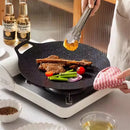 (COMPRE 1 E LEVE 2) CookFlex™ – Frigideira de Pedra Vulcânica Antiaderente (Cozinhe sem Óleo e Sem Grudar Nada) - Frete Grátis!